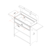 Мангал Professional Optima BBQ POB 3000 Gratar