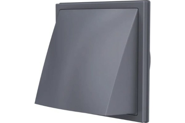 Выход стенной с обр.клап с фланцем D150/160 серый 1919К15.16ФВ 