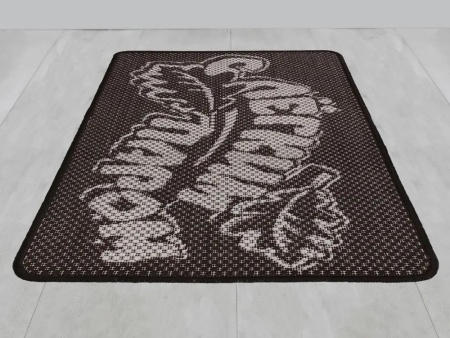 Ковер циновка на резине "С лёгким паром" e5274/а1/11 50*80 см