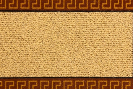 Коврик 40*70см kokarda  арт.21933 Меандр корич.прямоугол. 