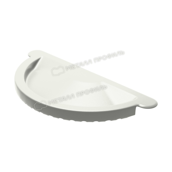 Заглушка желоба D125 GS 9003 белый 