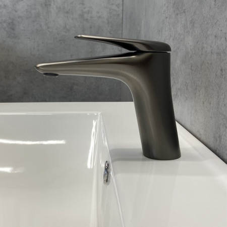 COMFORTY. Смеситель для раковины, картридж 35 мм, графит, FC074А-CGT