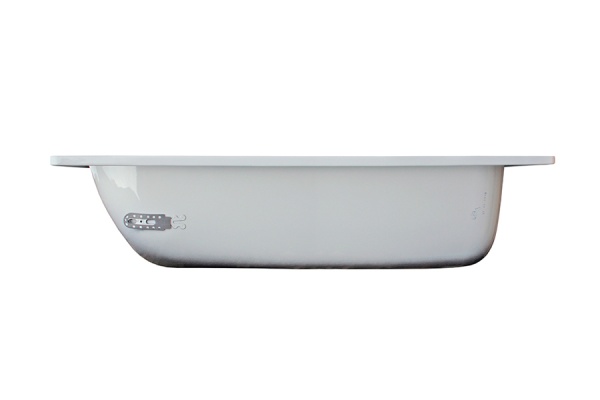 Ванна стальная 1,2х0,7 м  ANTIKA белая орхидея