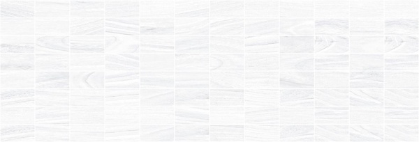 Плитка 200*600 Laparet Zen декор мозаичный белый MM60070