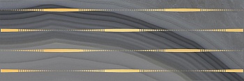 Плитка 200*600 Laparet Agat Lines декор серый