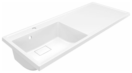 Умывальник над стиральной машиной "Paola Magenta-120" левый без сифона с кронштейном