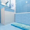 Пленка самоклеющаяся D&B 3888 голубая в каплях 0,45*8м (Китай)