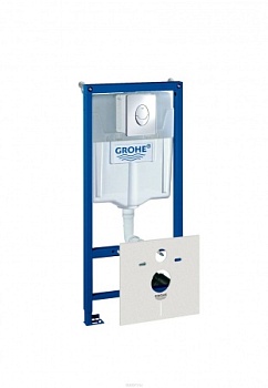 Система инсталляции Rapid SL 3 в 1 для подв.ун, панель Skate Cosmopolitan 38772001 GROHE