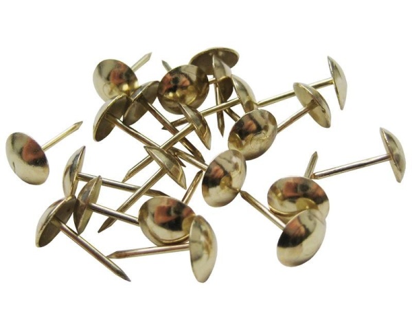 Гвозди мебельные золото (100шт.)