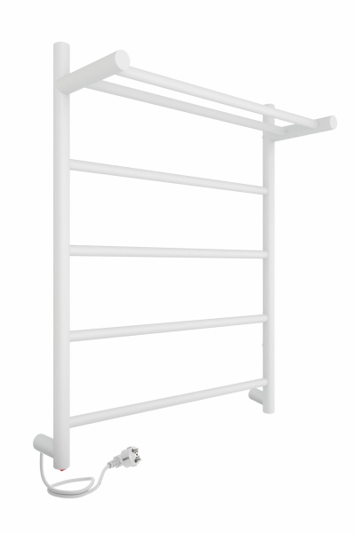 Полотенцесушитель Line 60/40 электро с полкой INDIGO белый