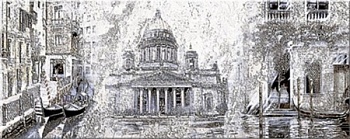 Плитка 505*201 AZORI Сфумато Вистас 1 грей  декор 