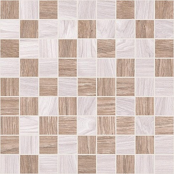 Плитка 300*300 Laparet Envy мозаика коричневый+бежевый