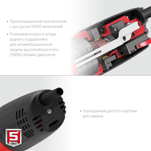 Шлифмашина угловая УШМ-125-1005, 125мм, 1000Вт, ЗУБР