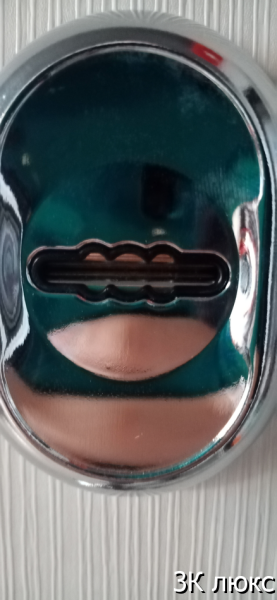 Дверь .  металл СТРАЖ 3К Люкс-2 960*2050*90 прав Антик серебро/ лиственница беленая  минплита