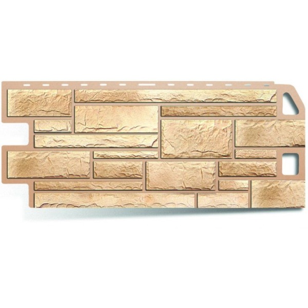 Сайдинг цокольный 1,14*0,48 Камень песчаник