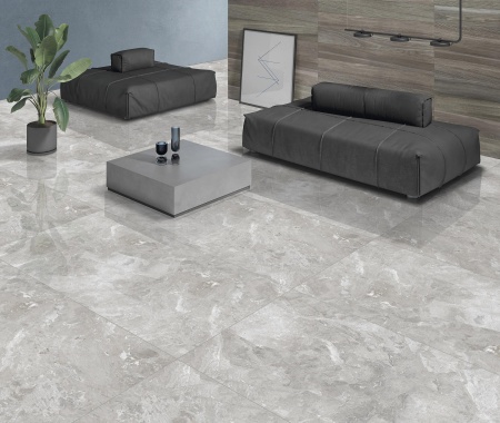 Керамогранит 600*1200 Laparet Brecia grey серый полированный