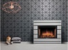 Портал для камина Moderno 25, 975х845х225мм, 64кг, белый дуб Electrolux