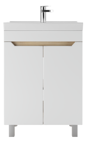 Мебель д/ванной Мечта 60 тумба Дуб сонома DM2313T БЕЗ умывальника (Como 60) Айсберг