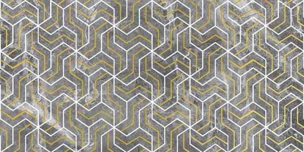 Плитка 300*600 Laparet Crystal Fractal декор серый