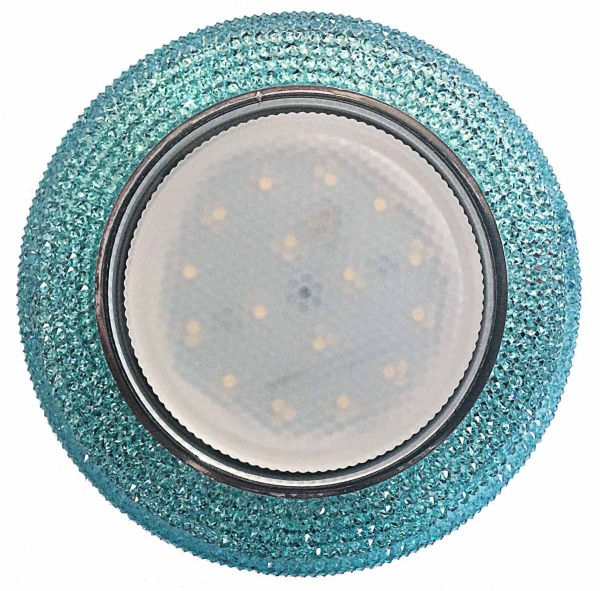 Светильник потолочный GX53 LED Decor Чикаго светло-голубой