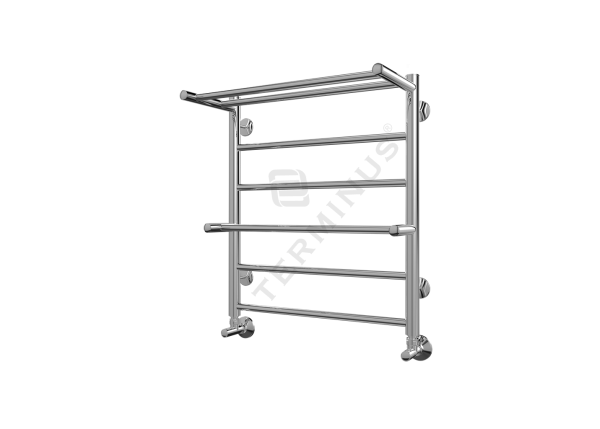 Полотенцесушитель Анкона с полкой П6 59х50 1"-1/2" Terminus