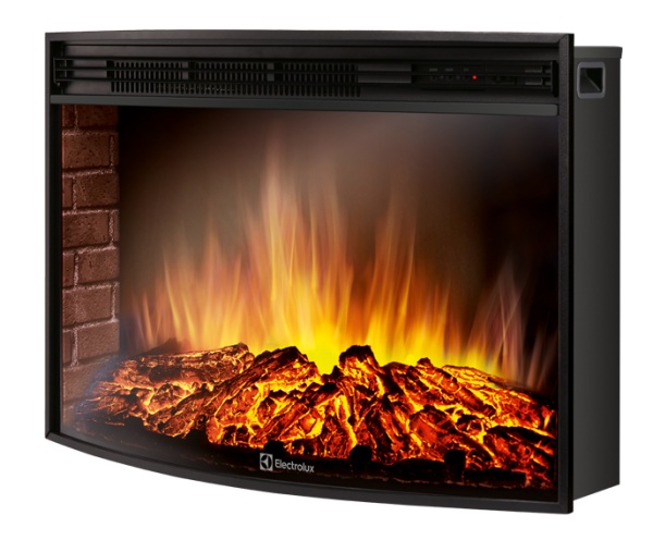 Очаг электрический(камин) EFP/P-3320RLS 2,0кВт, 220В, 33 дюймов, 767х537х279мм, панорама Electrolux