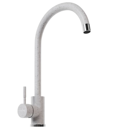 Смеситель кухня MIXLINE ML-GS15 (328) бежевый высокий излив