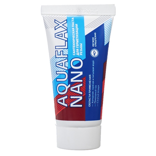 Уплотнительная паста 30г AQUAFLAX nano