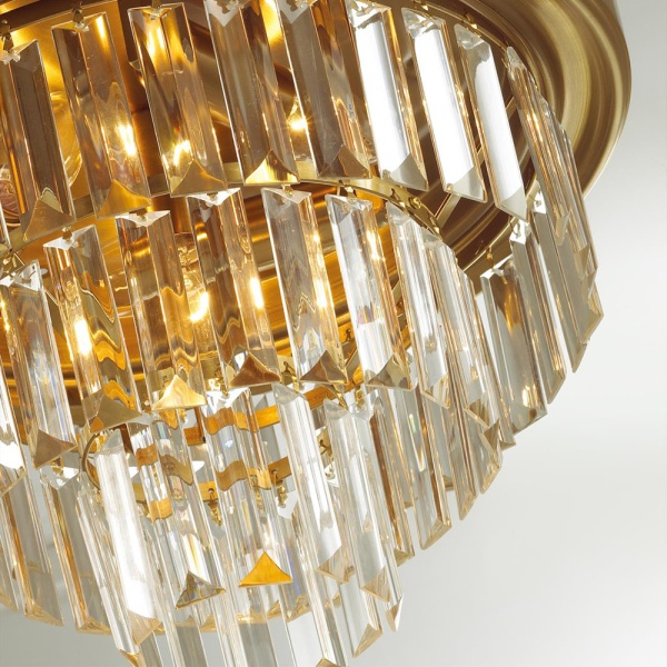 Люстра потолочная LUMION CLASSI ZAHA 5257/4C латунь E14 4*40W 