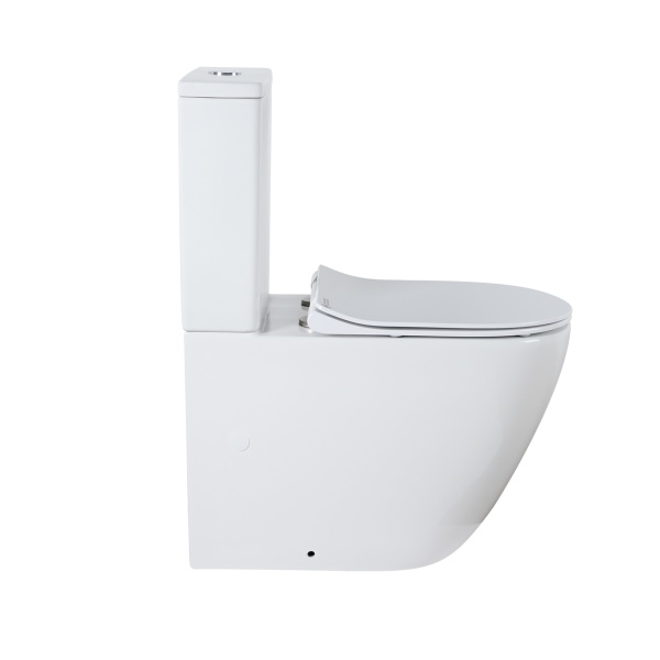 Унитаз-компакт Azario Grado безободковый, сиденье с микролифтом AZ-2141