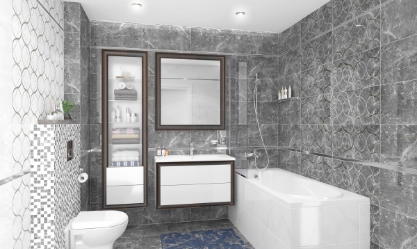 Керамогранит 400*400 Laparet Crystal серый