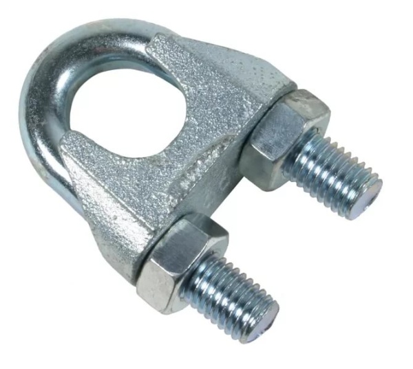 Зажим для ст.канатов М10 DIN 741