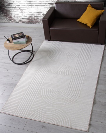 Ковер MERINOS MONBLAN CREAM F537 1.0*2.0м
