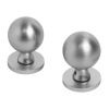 Ручка дверная АЛЛЮР АРТ SFERA MSC 59160  итал.мат.хром 16557