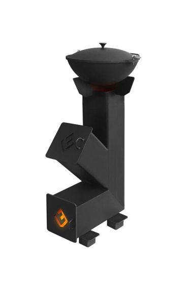 Печь под казан Ракета 1, 575*300*395мм, Везувий