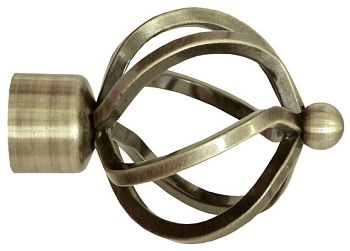 Наконечник д.16 Золото антик Булава