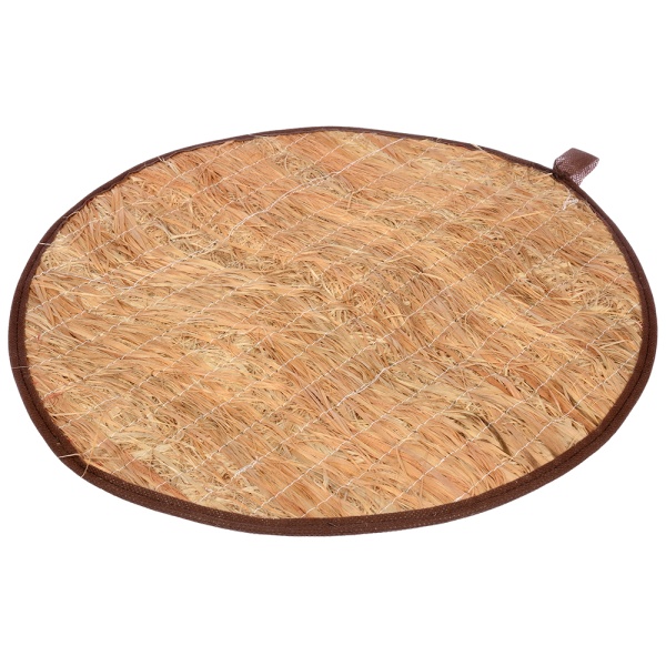 Коврик круглый, лыко, 450х450мм д/бани 33265