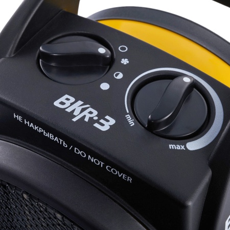 Тепловая пушка электр. BKR-3 2,0кВт, 220В, керамический, круг, Ballu