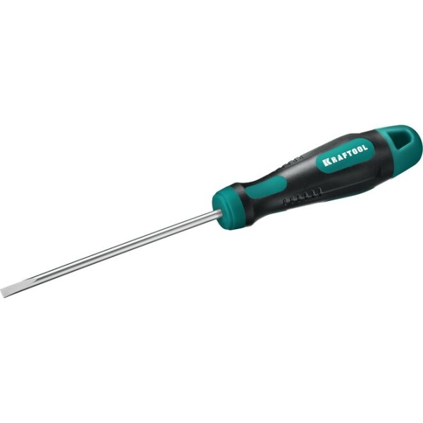 Отвертка плоская 4х100мм, X-Drive SL4 Профи, KRAFTOOL 250071-4.0-090