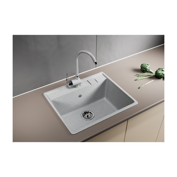 Мойка MIXLINE ML-GM15 серая (310) 560*500*180мм