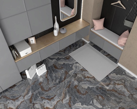 Плитка 300*300 Laparet Gray мозаика светлая