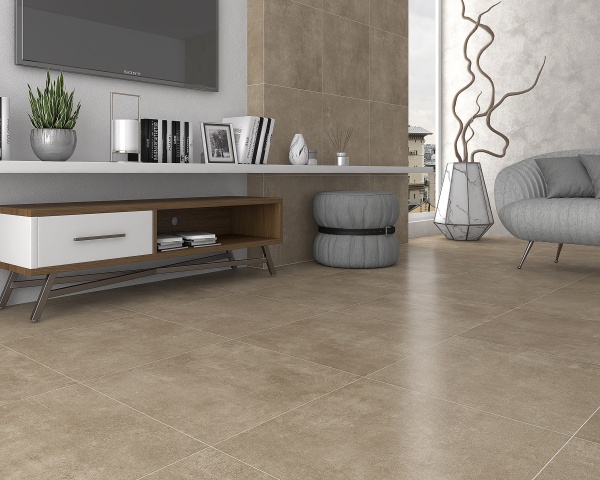 Керамогранит 600*600 Laparet Logos коричневый обрезной SG646220R