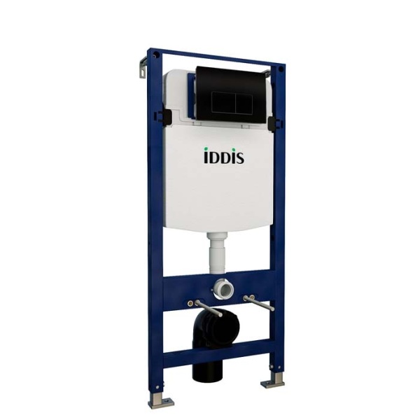 Система инсталляции IDDIS Optima Home 2 в 1 инст. и клавиша смыва OPH00MBi32K черная