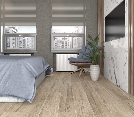 Керамогранит 200*1200 Laparet Rainwood оливковый SG516900R8