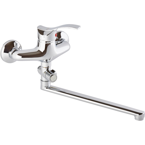 Смеситель ванна ОПТИМА  40 мм переключ.шаров.,излив 30 см, L ОB2102