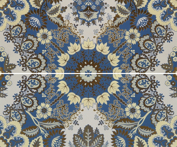 Плитка 500*600 GC Эрантис панно синее