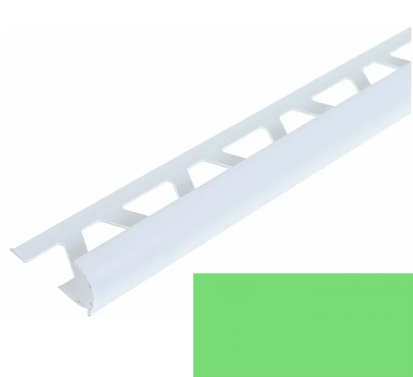 Профиль д/кафеля внешн ПВХ, 9мм салатный 2,5м №16