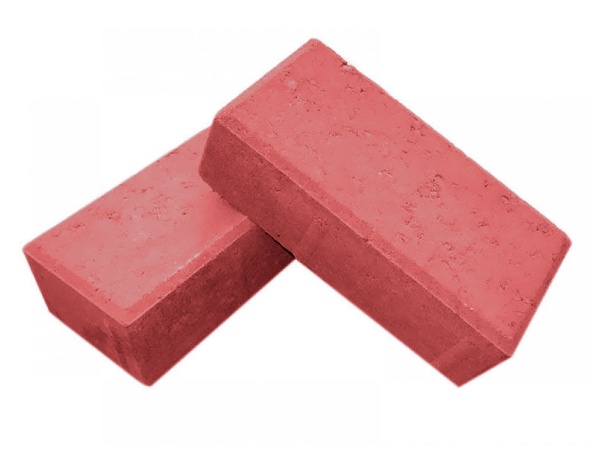 Плитка тротуарная Кирпич 200*100*60 красная 