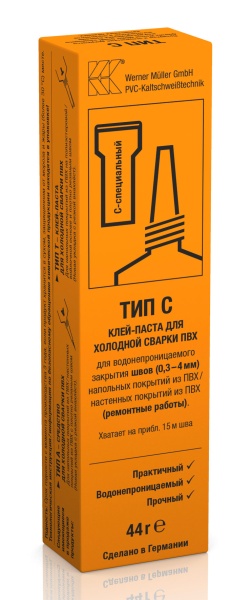 Клей д/линолеума  0,044 кг хол.сварка Werner Muller тип С