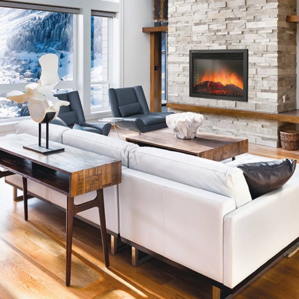 Очаг электрический(камин) EFP/P-3020LS-N 2,0кВт, 220В, 31 дюймов, 762х537х228мм Electrolux